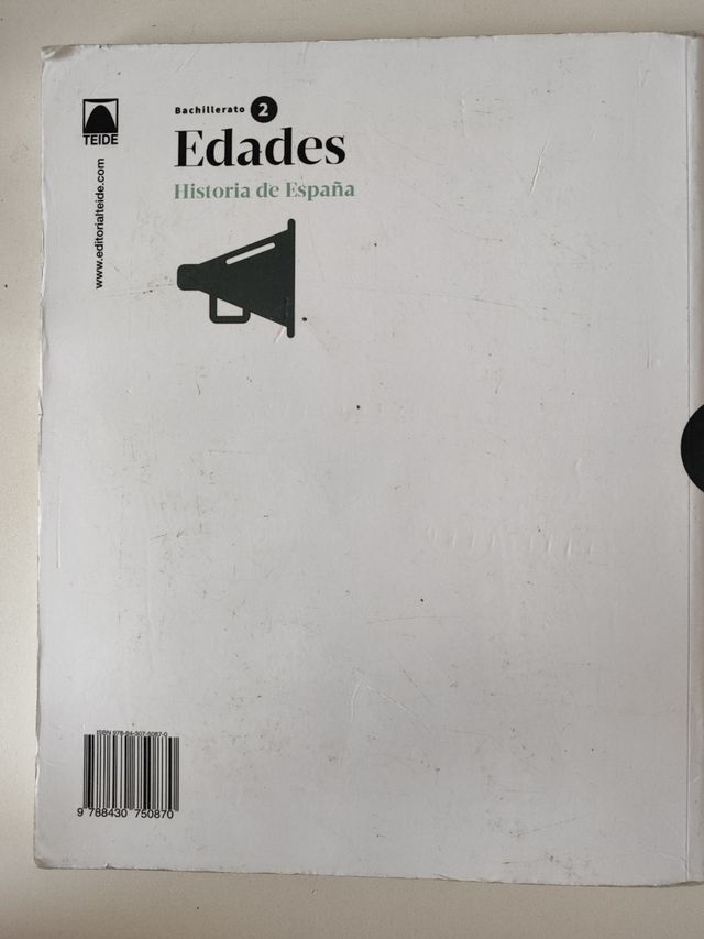Edades 2. Historia de España 2 BACH.