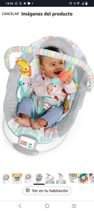 Asiento mecedora Bright Starts