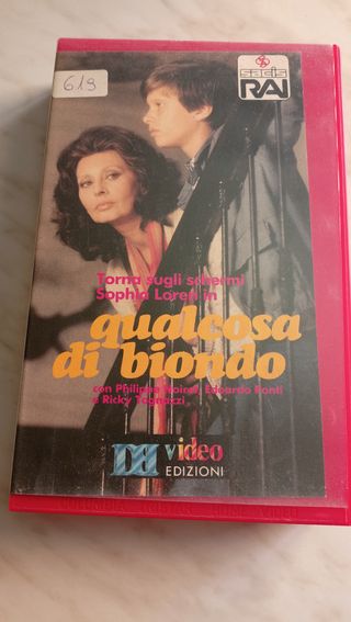 VHS Qualcosa di biondo - Sophia Loren