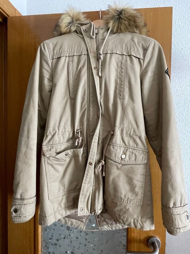 Abrigo beige Pimkie - Talla S