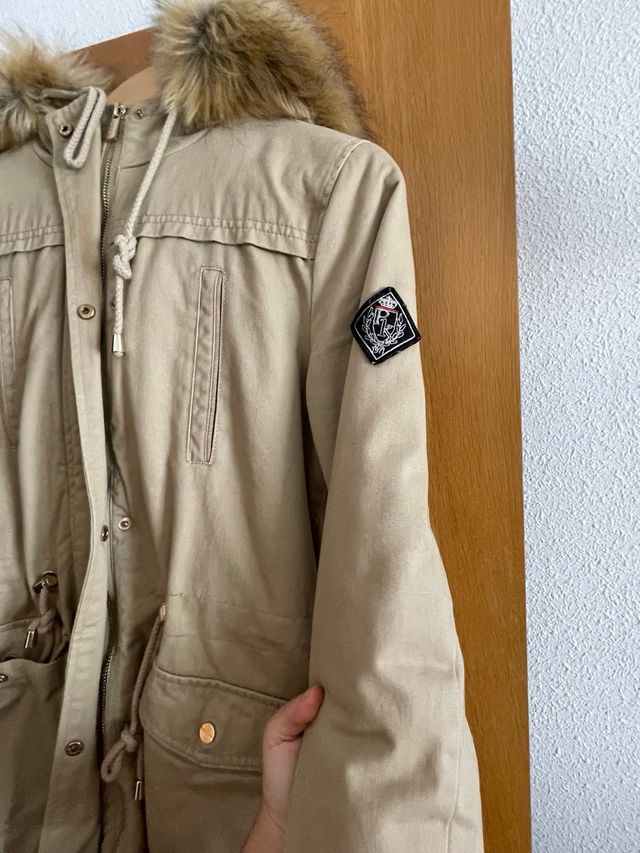 Abrigo beige Pimkie - Talla S