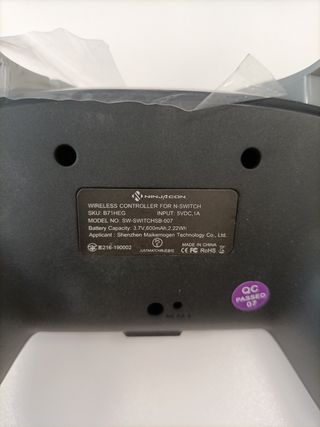 Mando inalámbrico SW Pro Nintendo