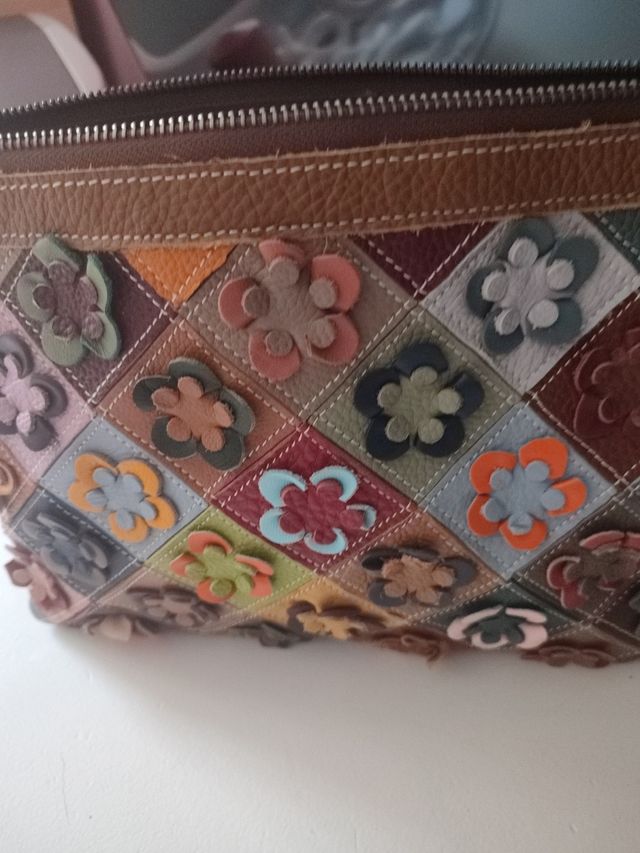 Bolso Piel Multicolor