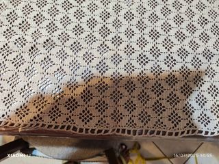 3 Centrini uncinetto fatti a mano