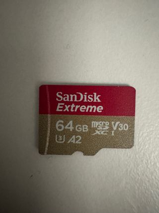 Tarjeta microSD SanDisk Extreme 64GB