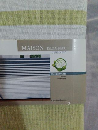 Telo Arredo Maison Matrimoniale 240x250cm