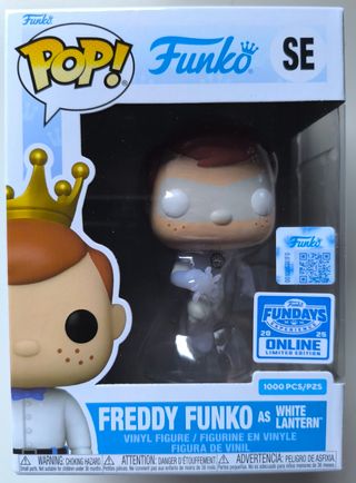 Funko Pop Freddy Funko as White Lantern