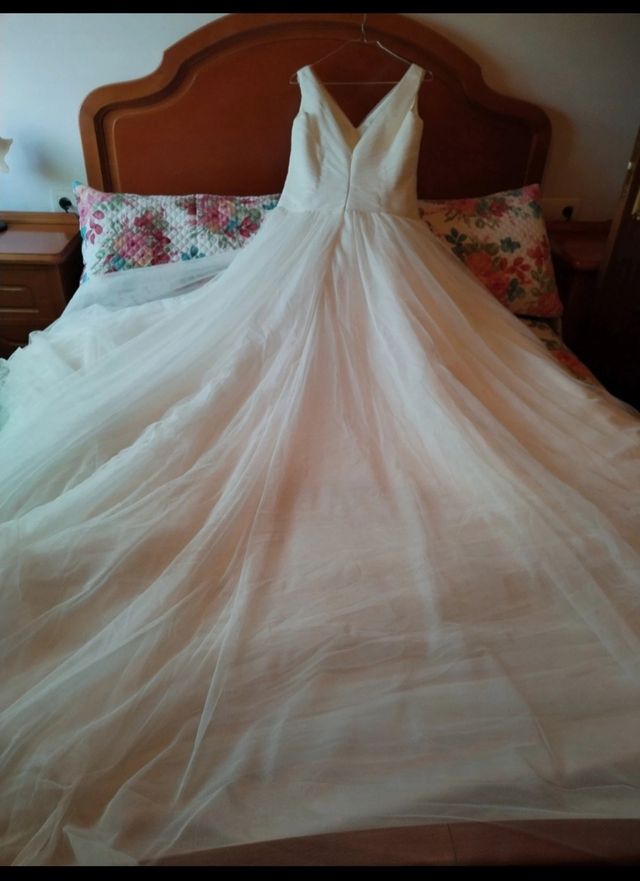 Vestido novia blanco