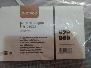 Set 3 tappeti bagno Fancy Home