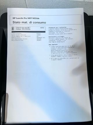 HP LaserJet Pro MFP M521dn - Stampante Multifunzio