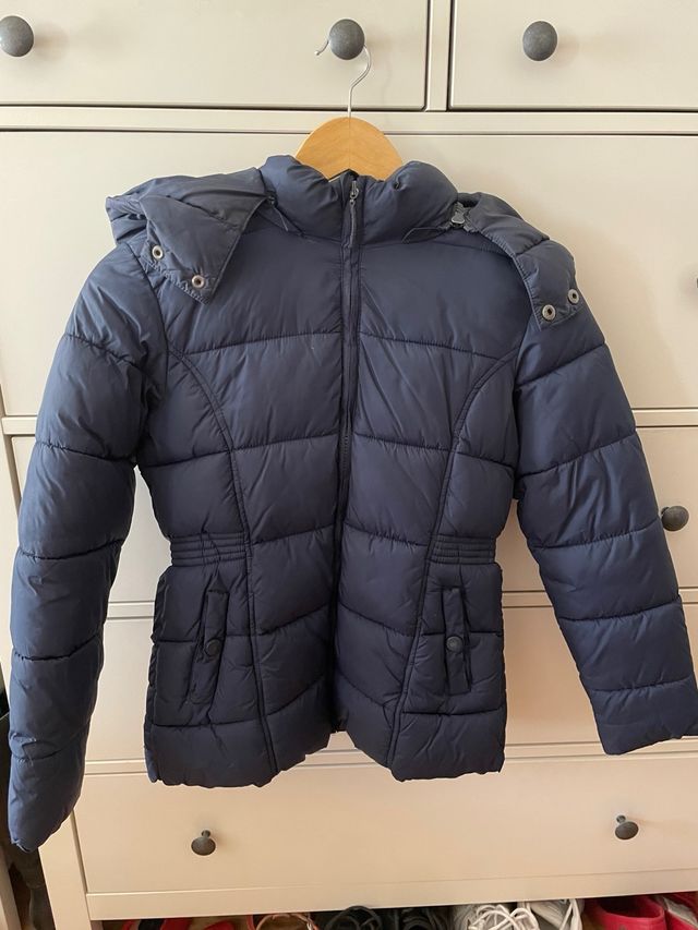 Abrigo acolchado niña - Azul marino