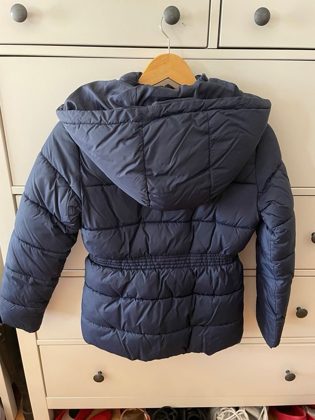 Abrigo acolchado niña - Azul marino