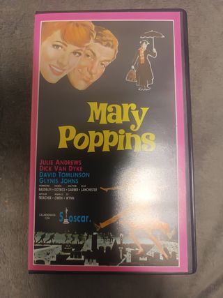 VHS Mary Poppins - 5 Oscars