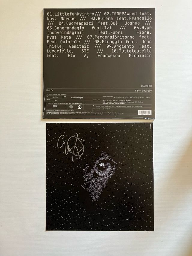 Vinile Neffa - Canerandagio (firmato)