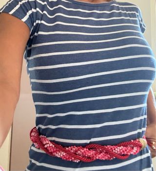 Collana estiva | Cintura rossa