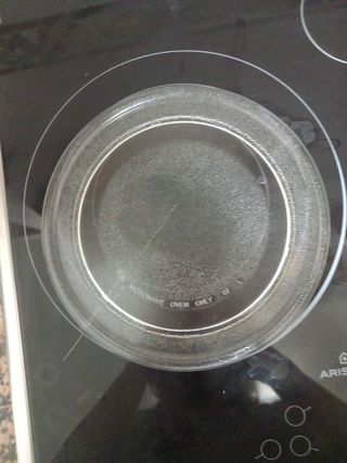 Plato giratorio microondas