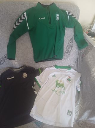 Equipación Racing Santander Hummel