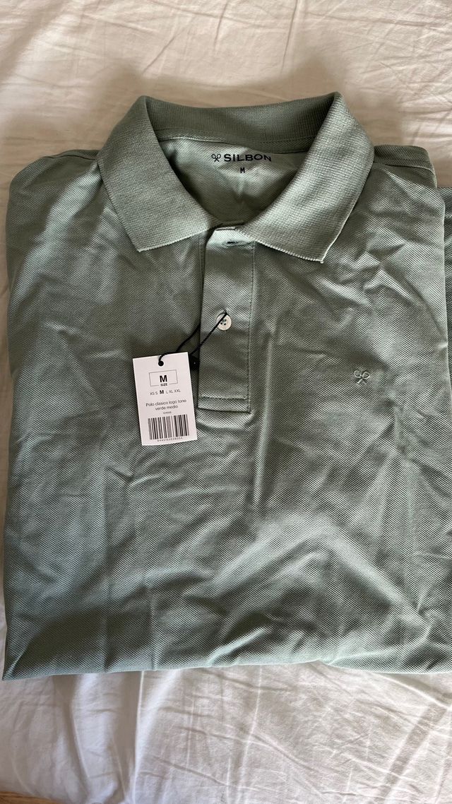 Polo Silbon verde M