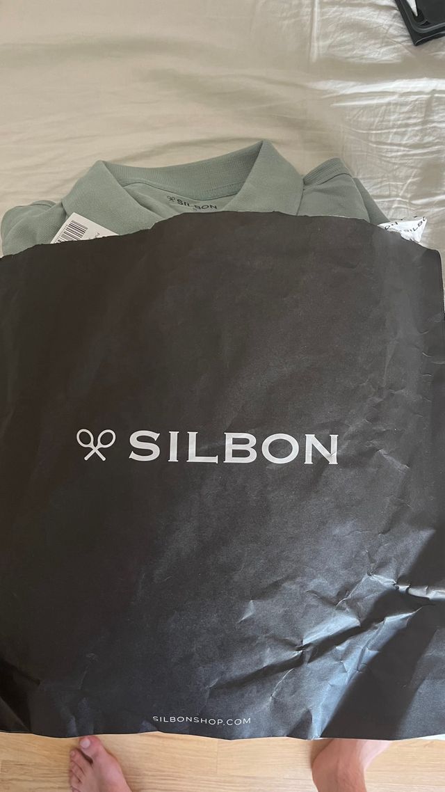 Polo Silbon verde M