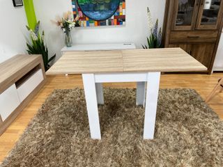 Mesa Comedor 4 Sillas Blanca