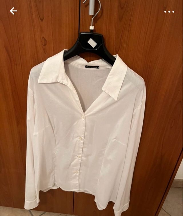 Camicia bianca maniche lunghe