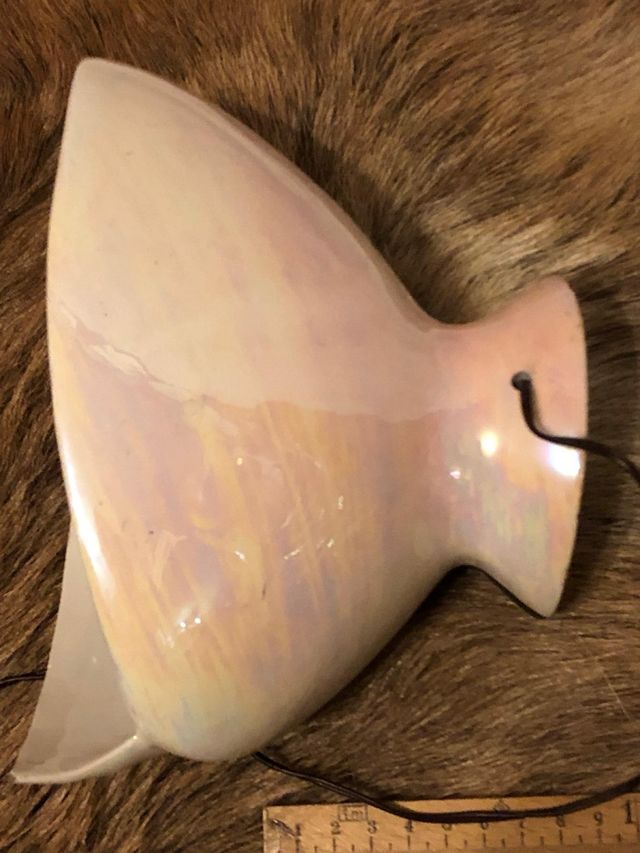 Lampada vintage anni '50 smaltata