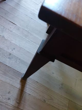 Mesa de castaño antigua