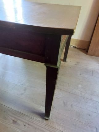 Mesa de castaño antigua