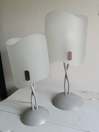 2 Lampade da tavolo moderne