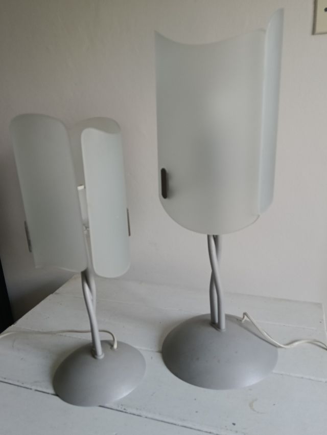 2 Lampade da tavolo moderne