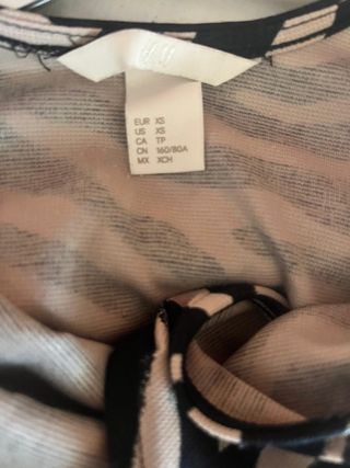 Vestito H&M zebrato