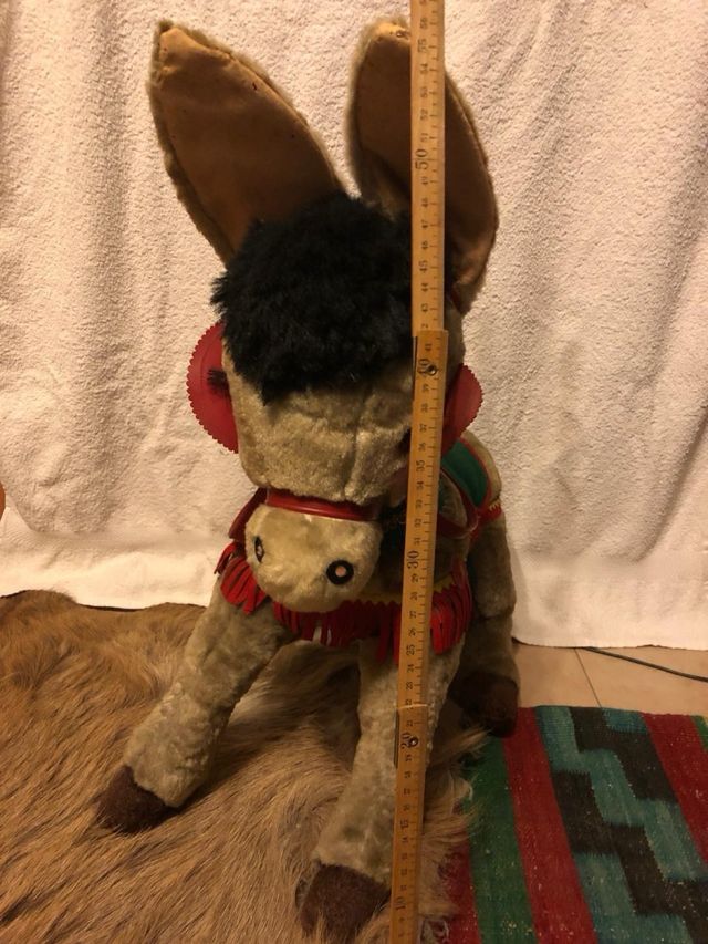 Asinello peluche vintage anni '50