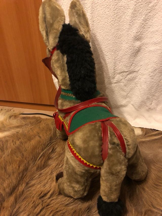 Asinello peluche vintage anni '50
