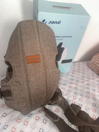 Mochila portabebés Jané Dual marrón