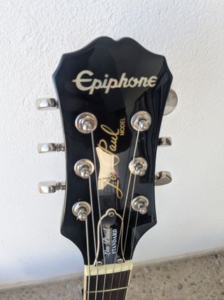 Epiphone Les Paul Standard negra 2011