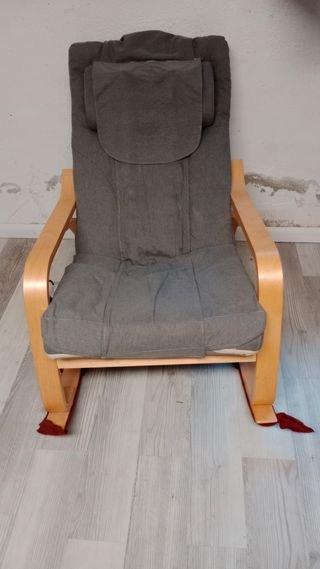 Sedia massaggiante relax grigio