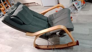 Sedia massaggiante relax grigio