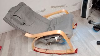 Sedia massaggiante relax grigio