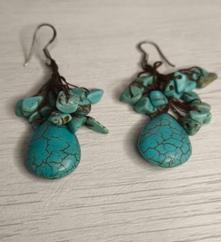 Pendientes turquesa 