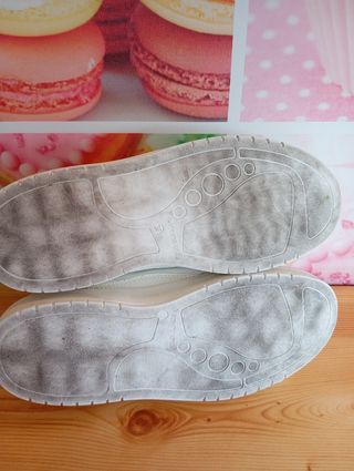 Zapatillas Stradivarius blancas