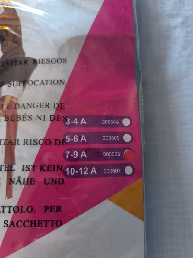 Disfraz pirata niño 7-9 años