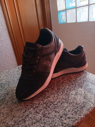 Zapatillas U.S. Polo Assn. marrón