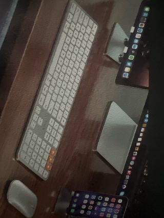 Teclado y raton Bluetooth metálico