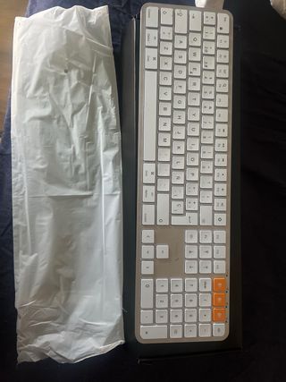 Teclado y raton Bluetooth metálico