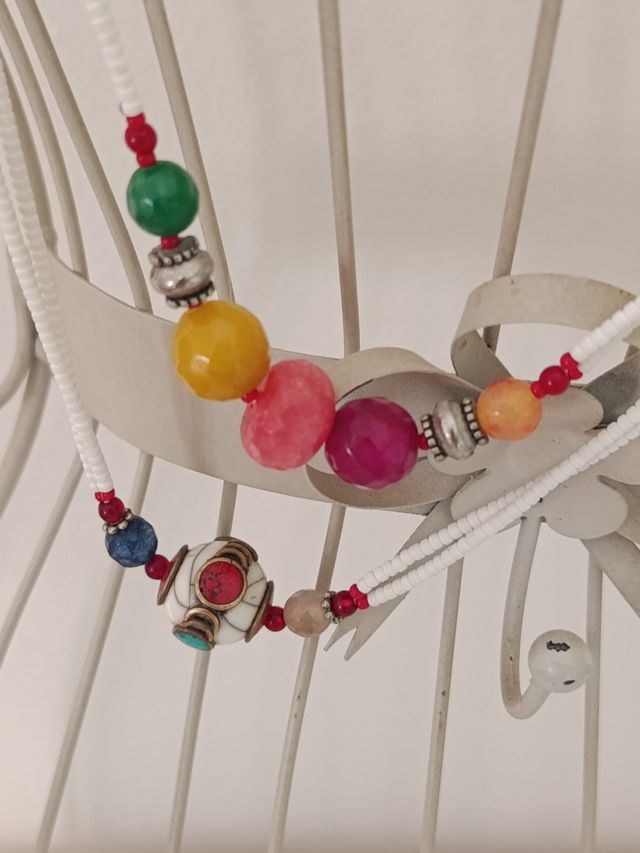 Collar multicolor 2 vueltas