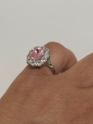 Anillo de Plata 925 en Talla 8/9 / Brillante