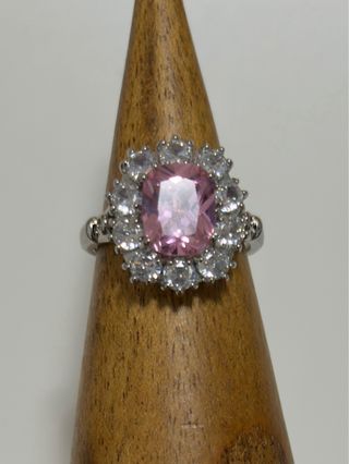 Anillo de Plata 925 en Talla 8/9 / Brillante