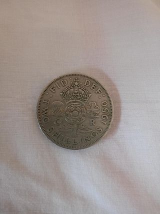 2 Chelines - Moneda Reino Unido 1950