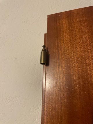 Puerta 72,5 madera maciza marrón