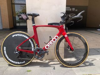 Bicicleta triatlón Ceepo Katana L-56 (sin ruedas)